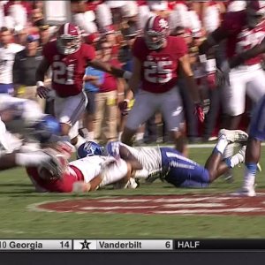 2015 Middle Tennessee State vs. #2 Alabama (HD)