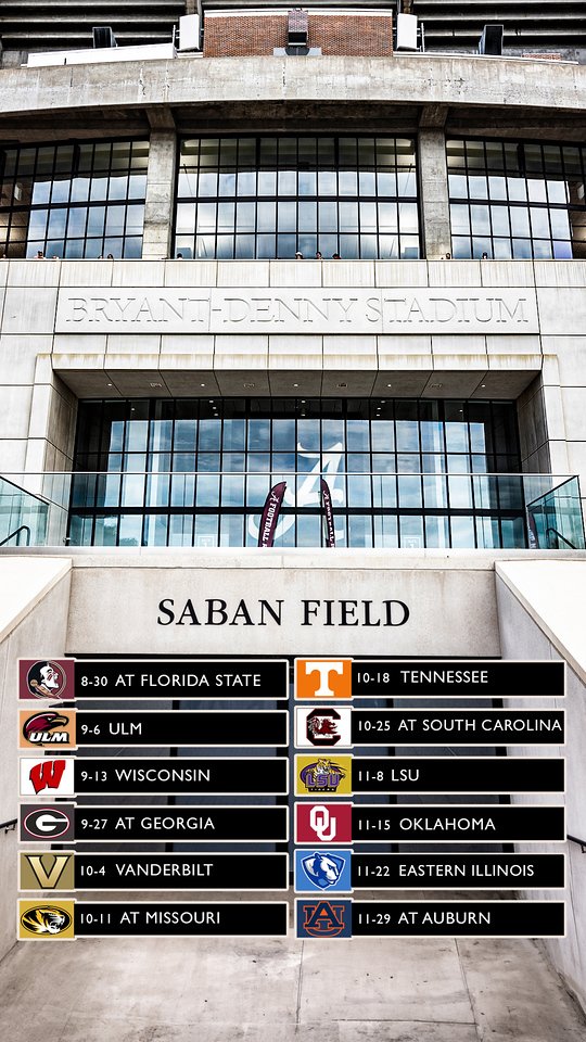 2025 Schedule Wallpaper