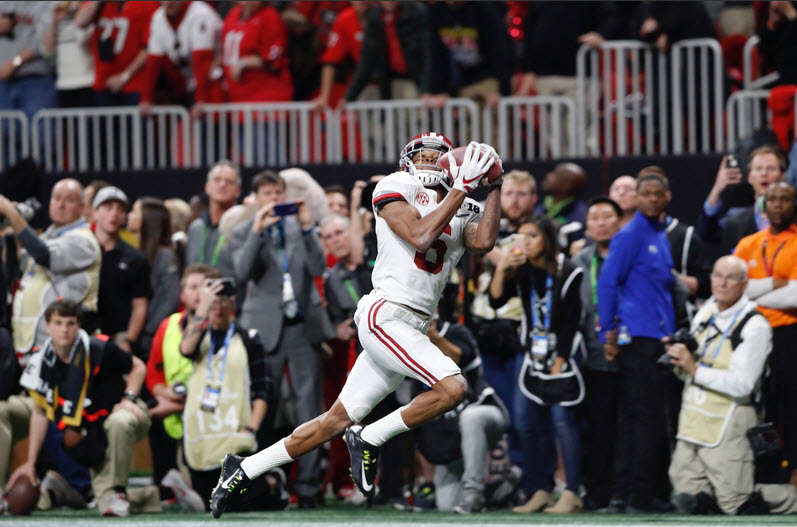 Game winning catch:  National Title 2018