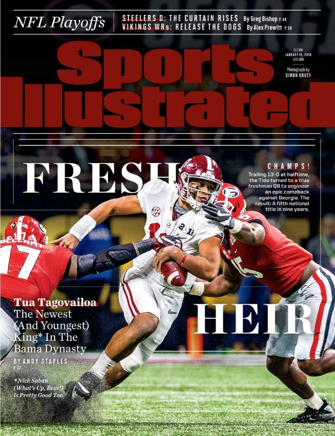Sports Illustrated National Title edition