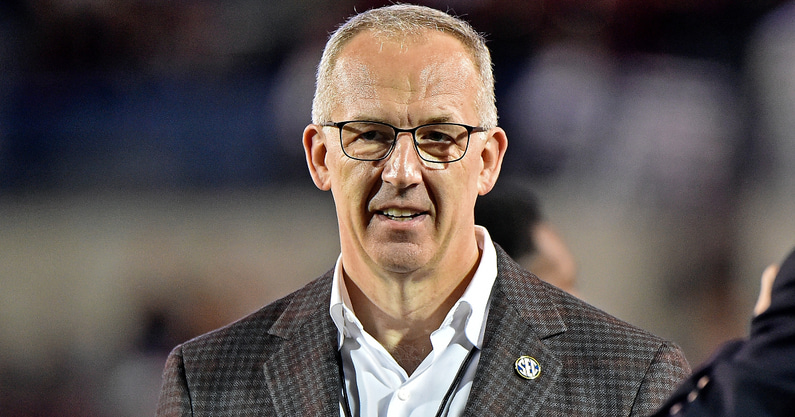 SEC commissioner Greg Sankey comments on possibility of taking over as NCAA president